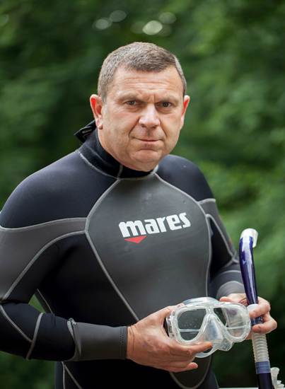 David Charash DO and Diver