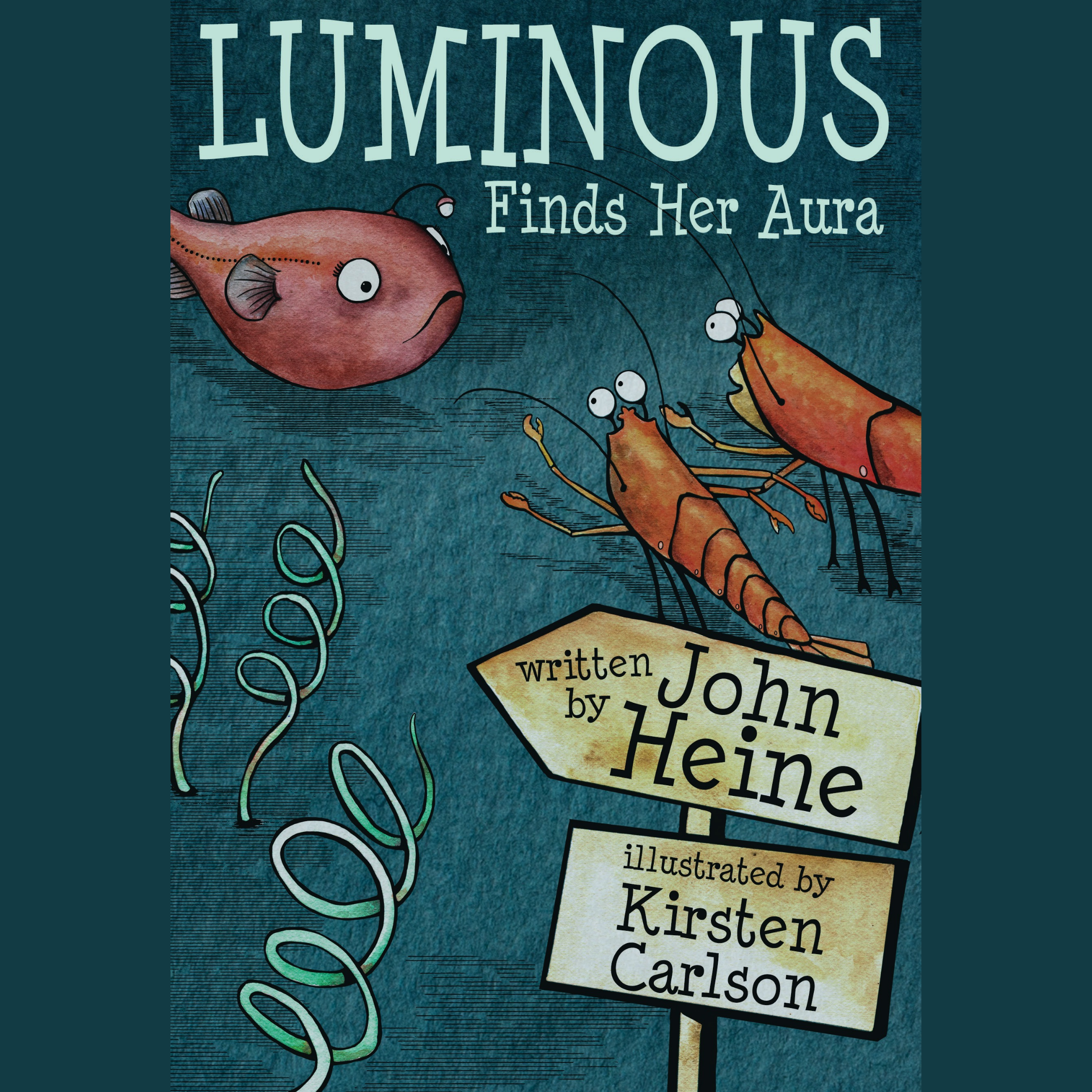 Luminous audio book cover
